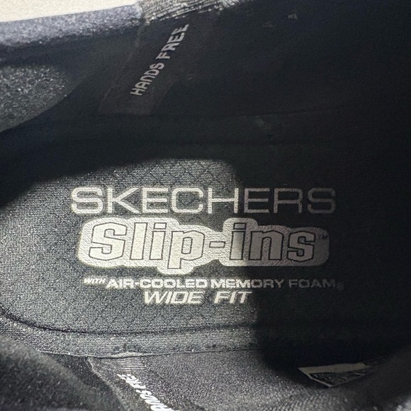 Skechers Women's Gray and Black Sneakers - Picture 4 of 7
